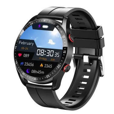 Um relógio inteligente empresarial premium com conectividade Bluetooth